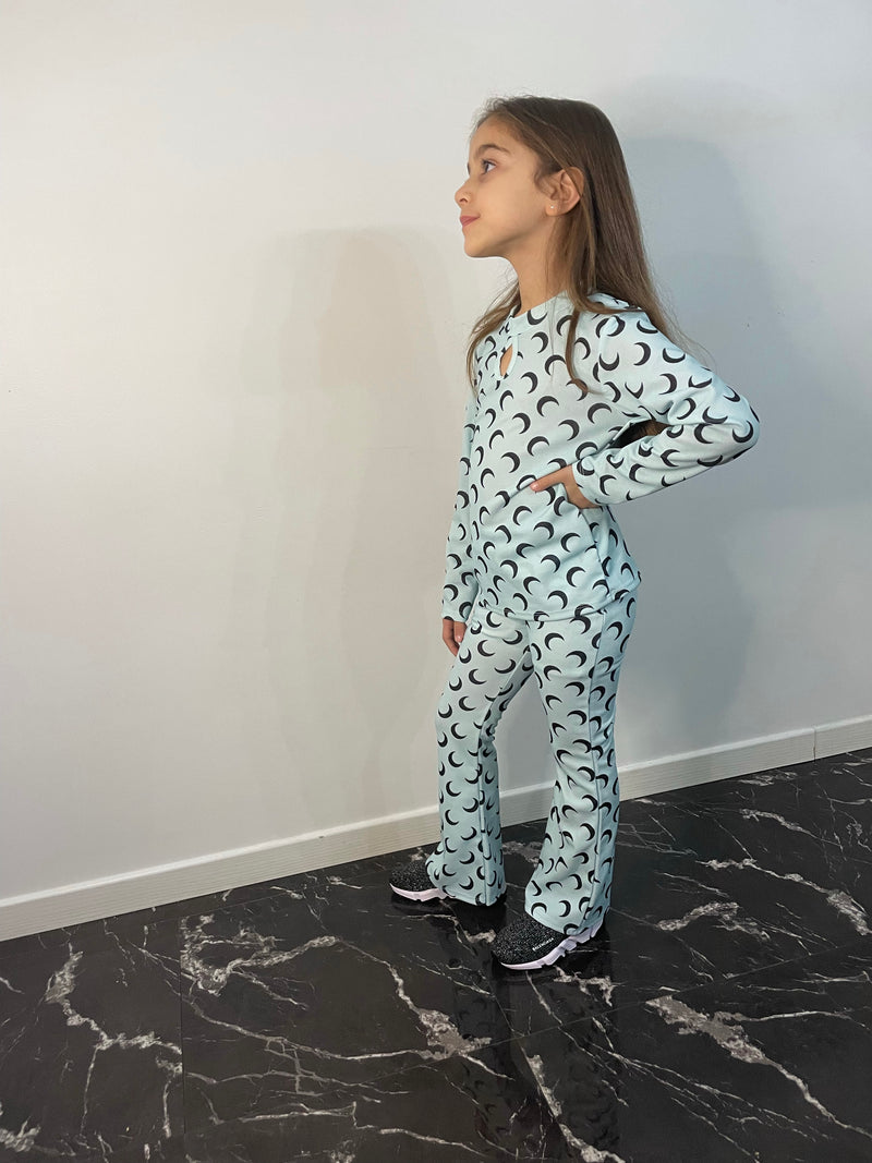 Ensemble Lune bleu