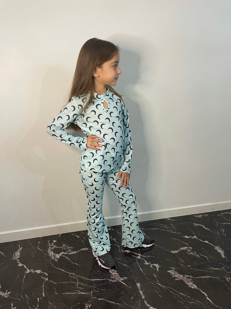 Ensemble Lune bleu